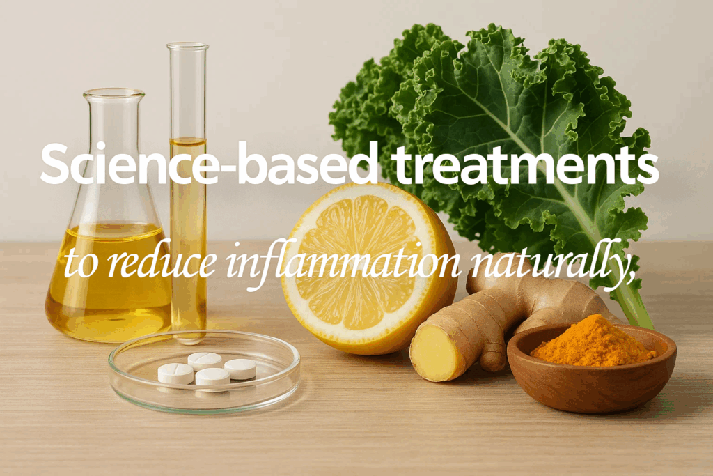Science based treatments to reduce inflammation naturally